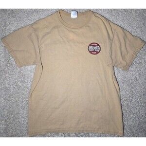 Arrowhead Yacht Club Grand Lake Pin Up Graphic T-Shirt Tan Medium